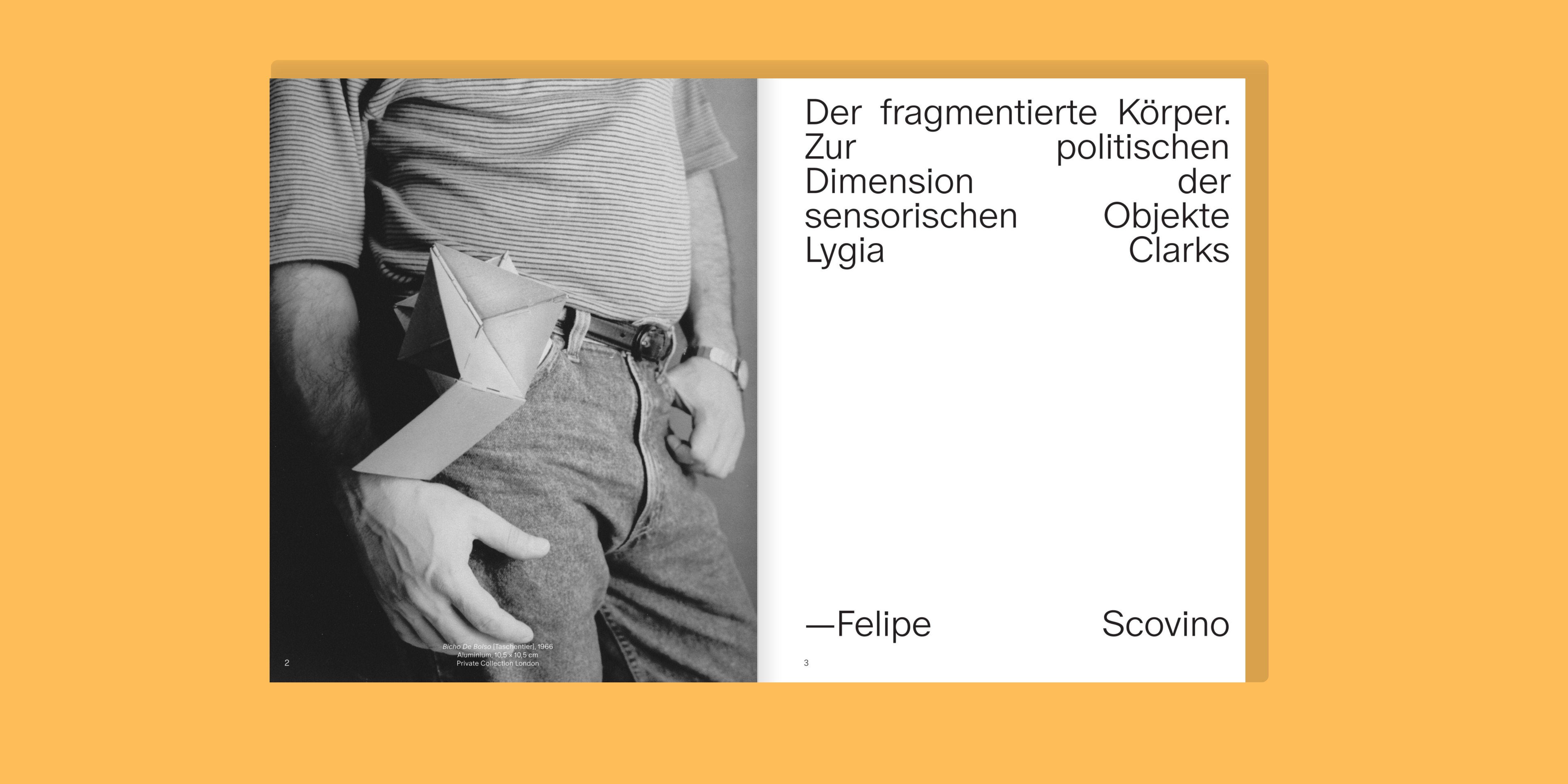 Beispielinhalt (Bild) Lygia Clark (engl. Ausgabe)