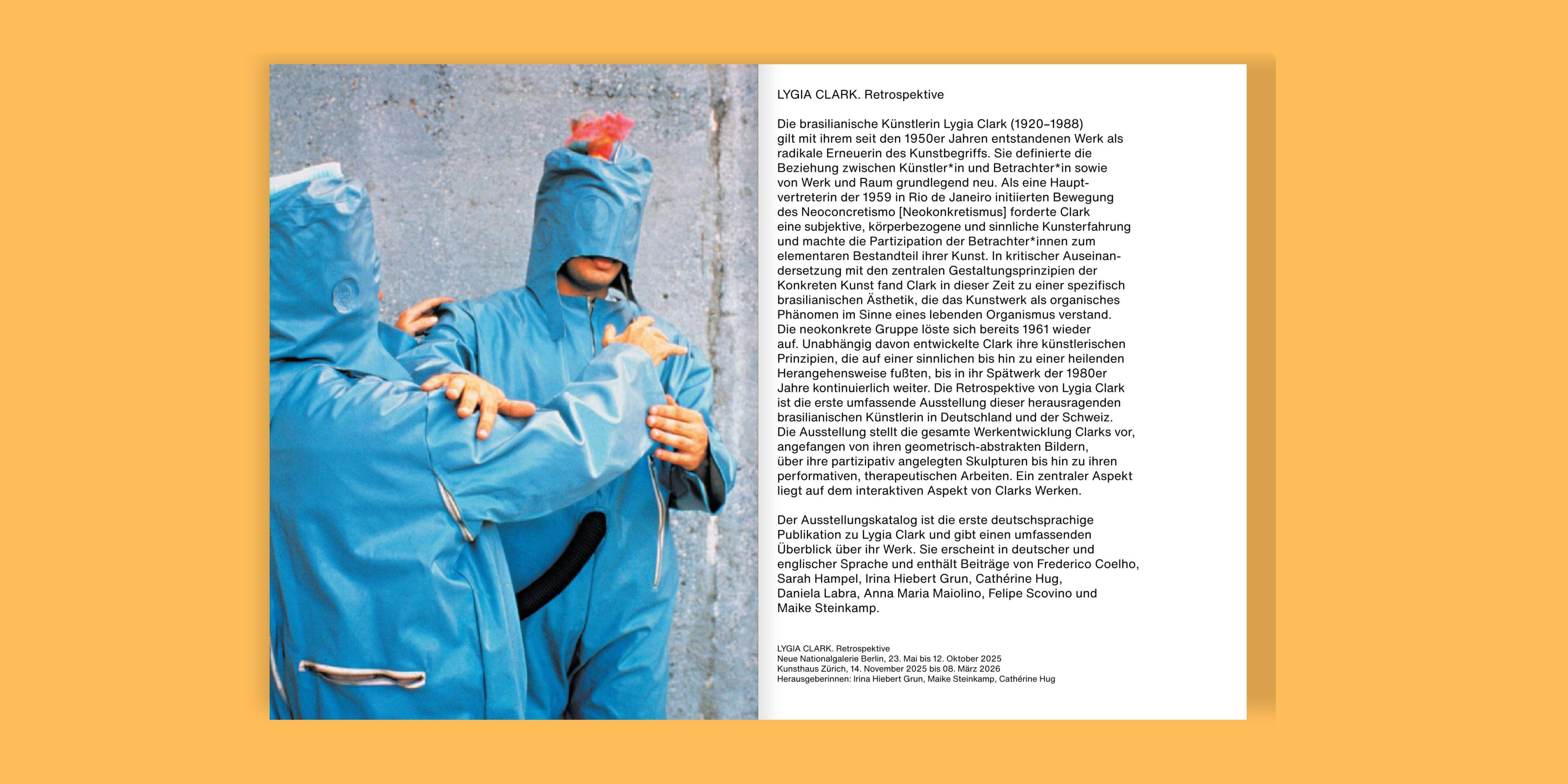 Beispielinhalt (Bild) Lygia Clark (engl. Ausgabe)