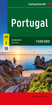 Vorderes Coverbild Portugal, Straßenkarte 1:500.000, freytag & berndt