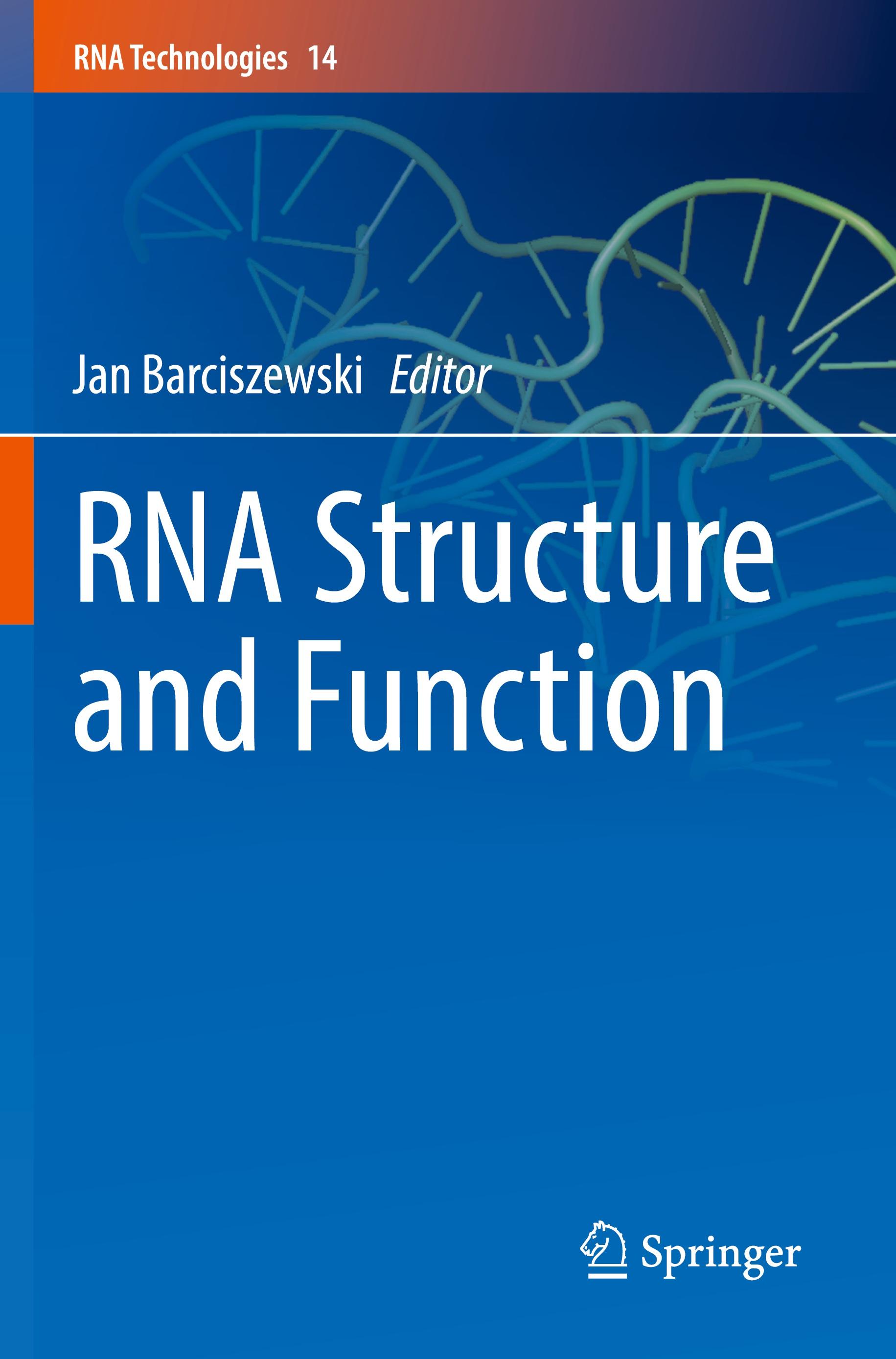Vorderes Coverbild RNA Structure and Function