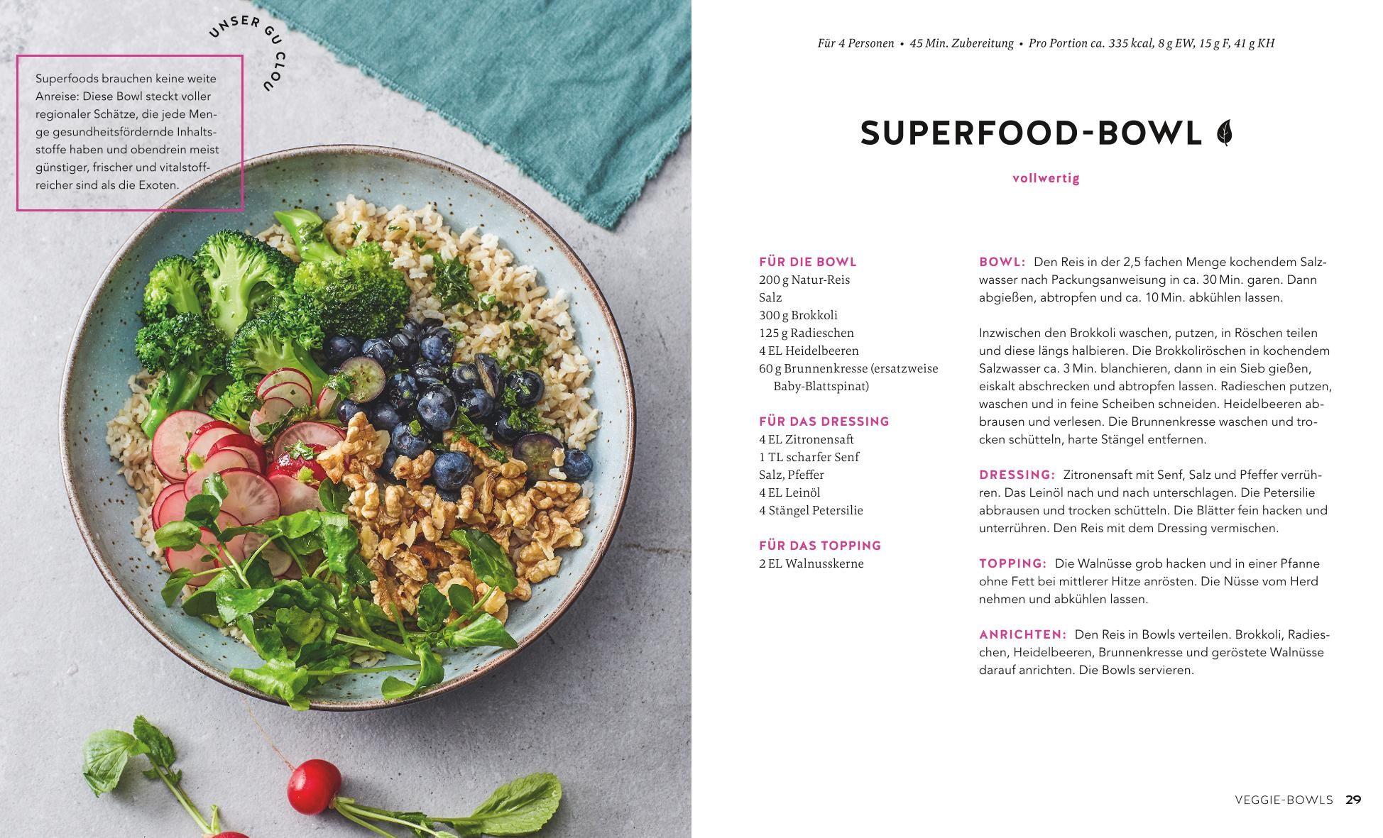 Beispielinhalt (Bild) Happy Buddha Bowls