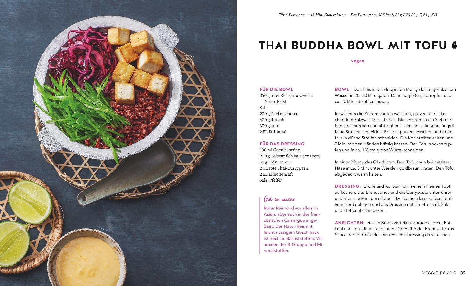 Beispielinhalt (Bild) Happy Buddha Bowls