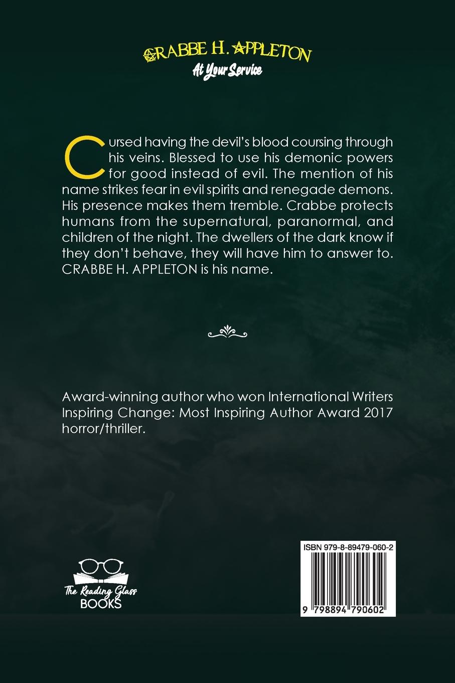 Rückseitencover CRABBE H. APPLETON