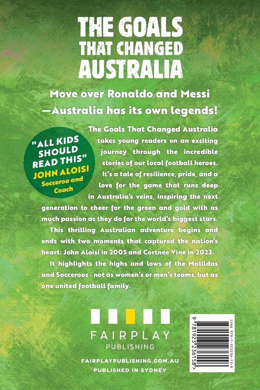 Rückseitencover The Goals That Changed Australia
