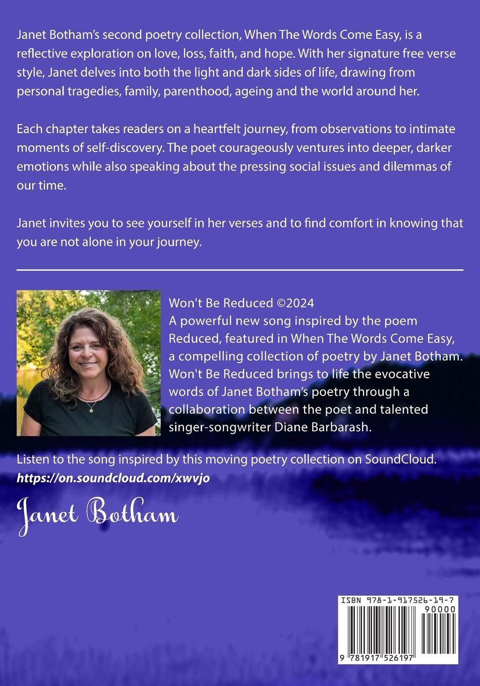 Rückseitencover When The Words Come Easy