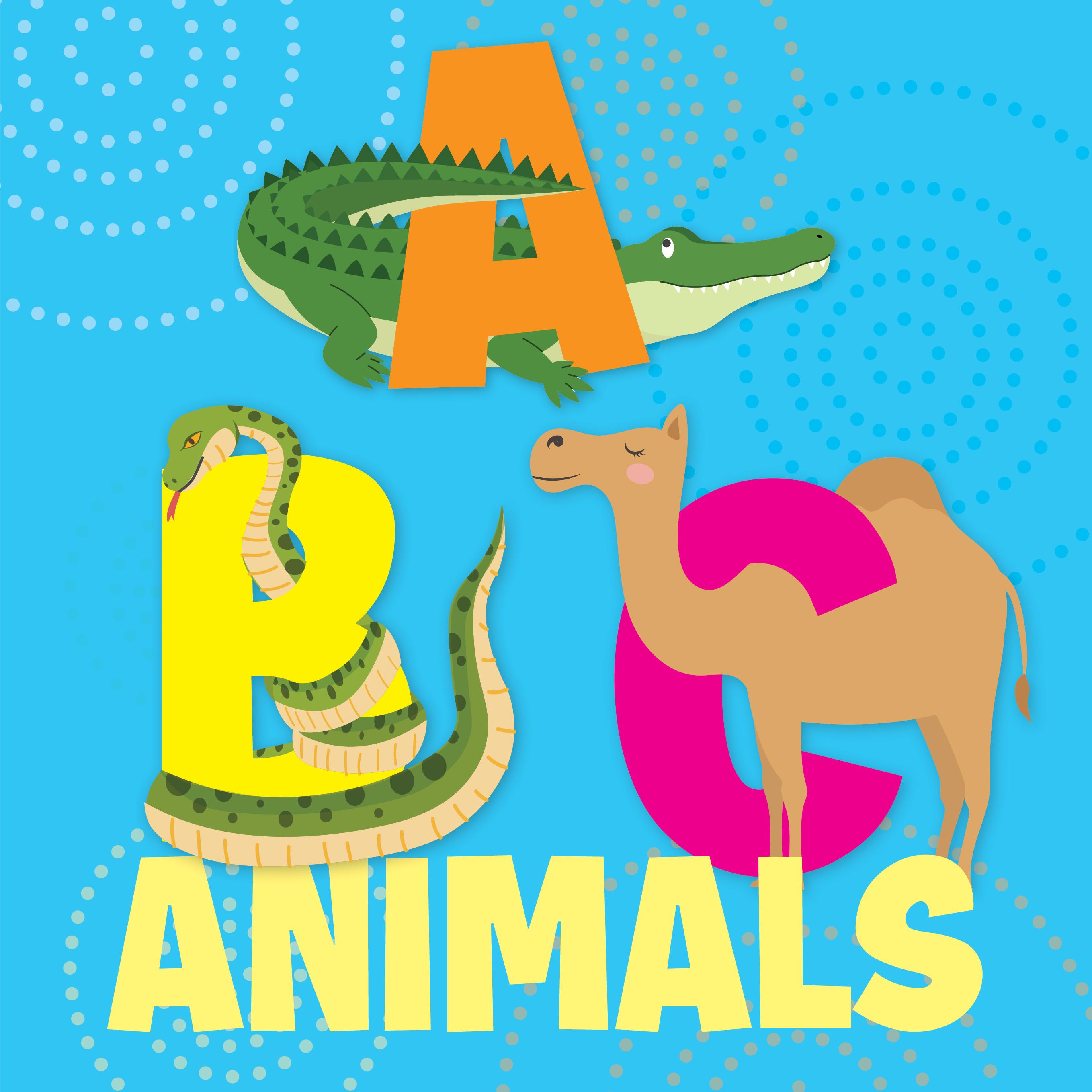 Vorderes Coverbild ABC of Zoo Animals