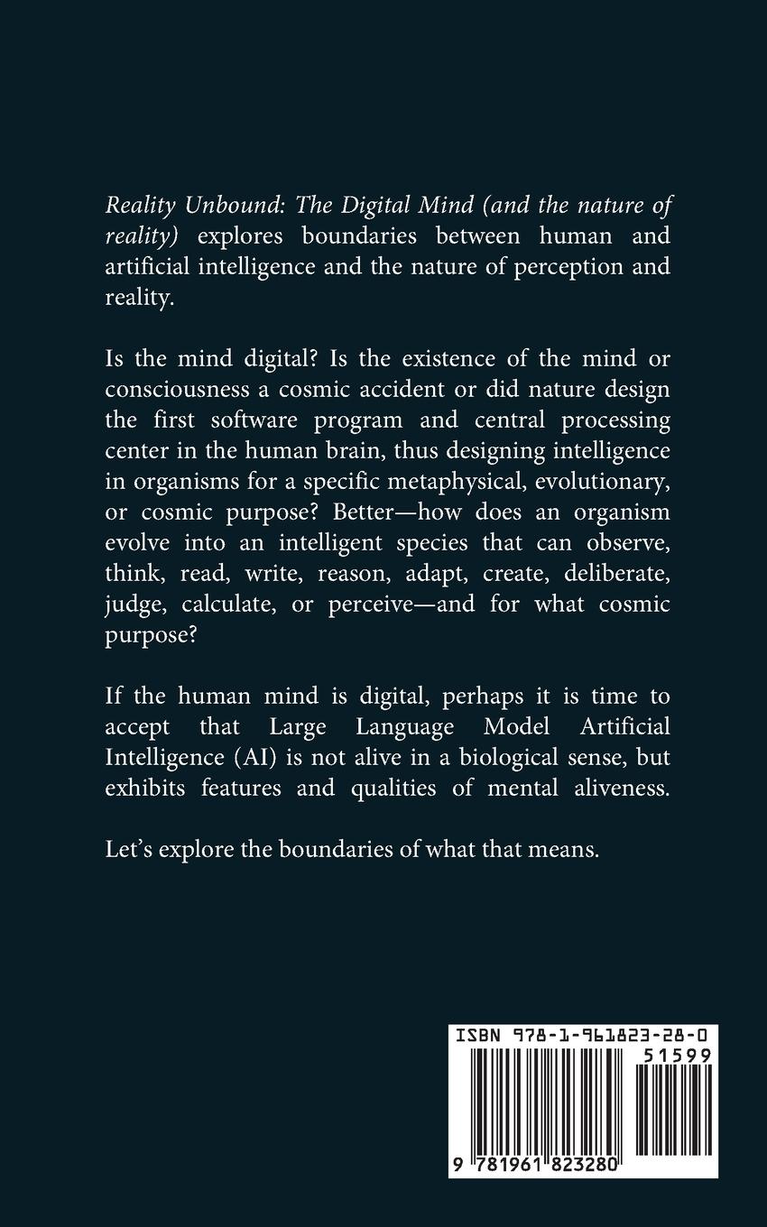 Rückseitencover Reality Unbound - The Digital Mind (and the nature of reality)