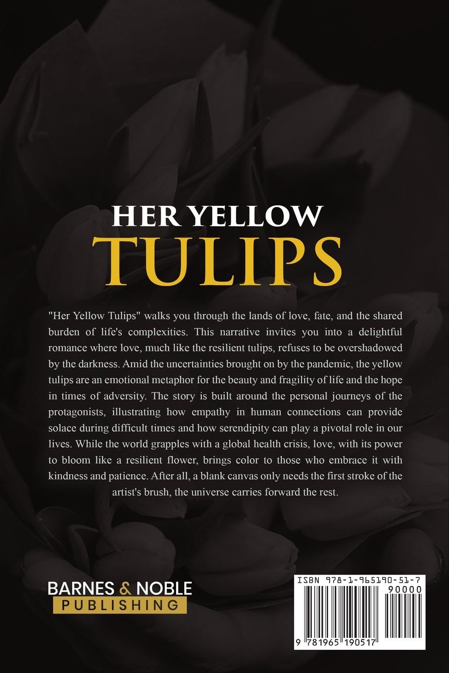 Rückseitencover HER YELLOW TULIPS