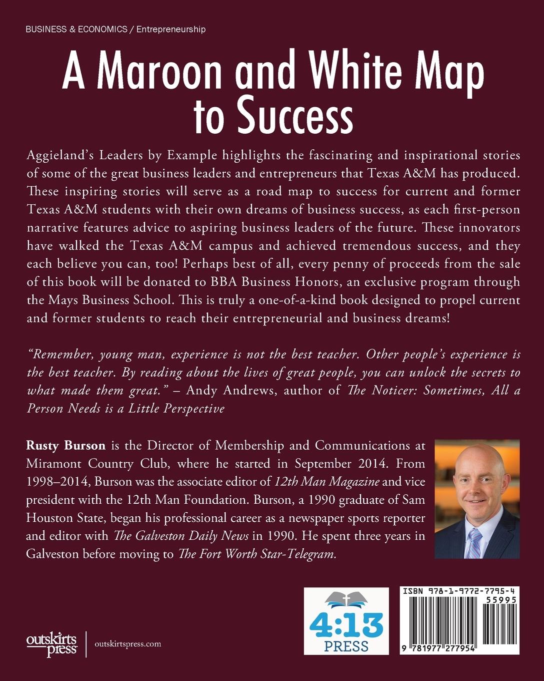 Rückseitencover Aggieland's Leaders By Example