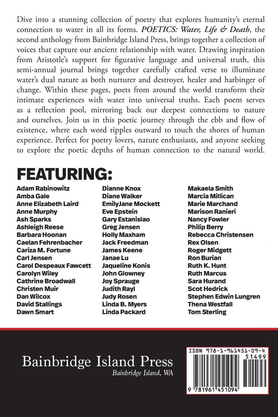 Rückseitencover Poetics