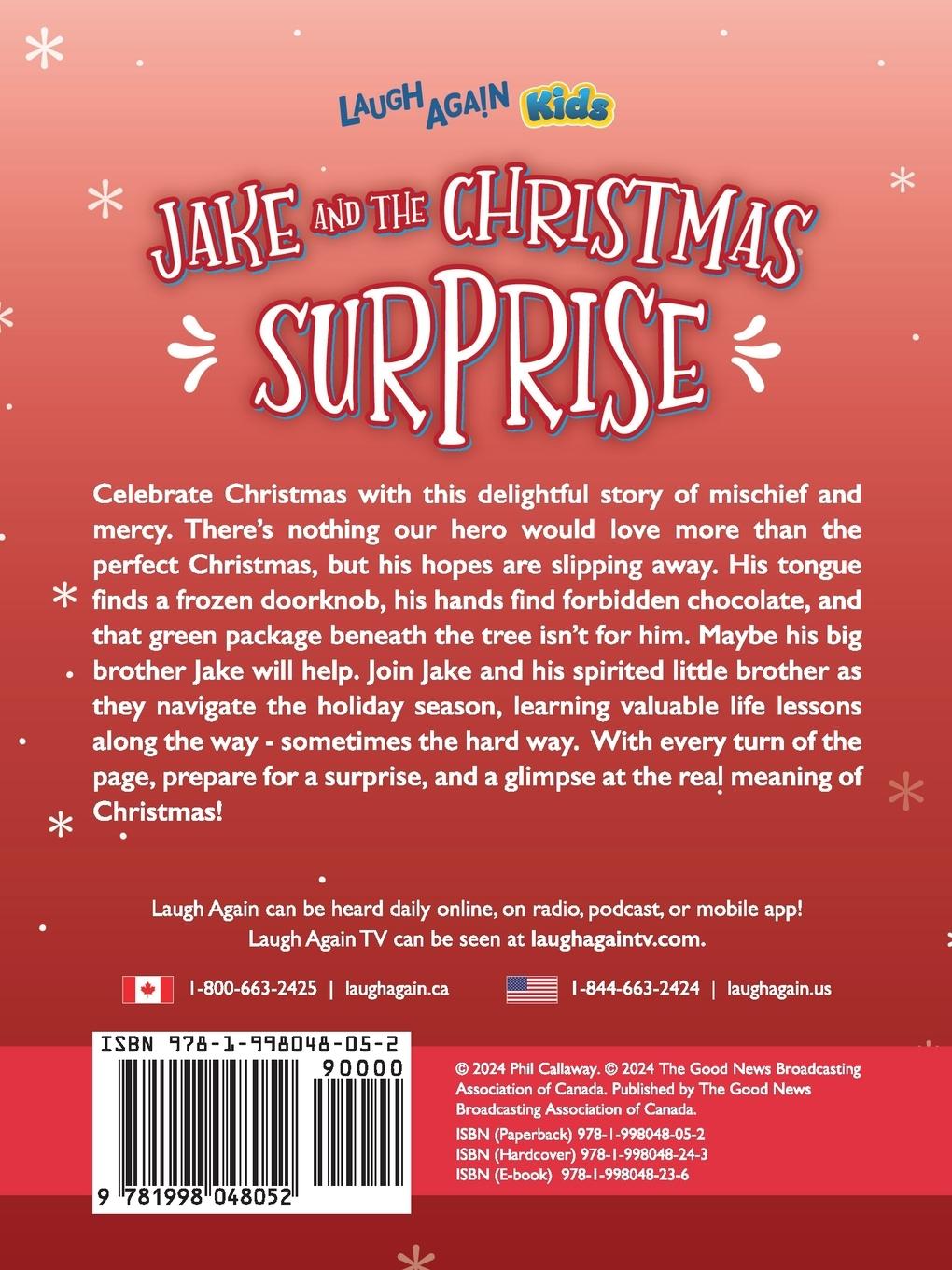 Rückseitencover Jake and the Christmas Surprise