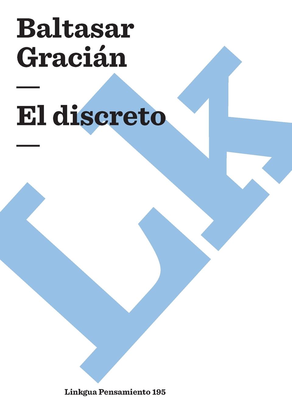 Vorderes Coverbild El discreto