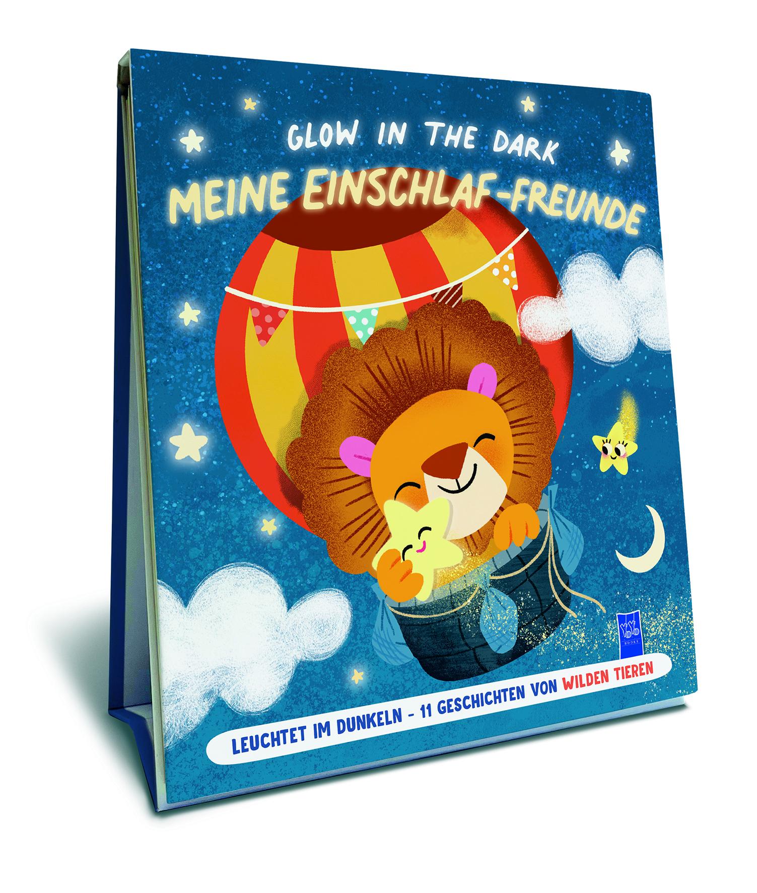 Vorderes Coverbild Glow in the Dark - Meine Einschlaffreunde: Wilde Tiere
