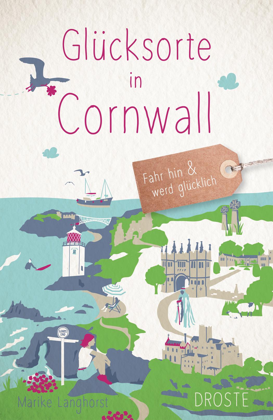 Vorderes Coverbild Glücksorte in Cornwall