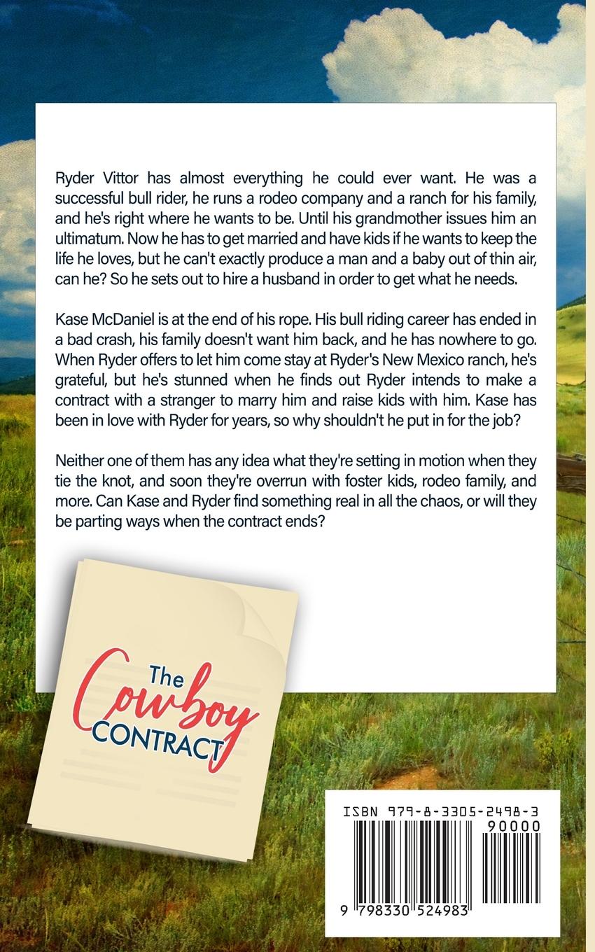 Rückseitencover The Cowboy Contract