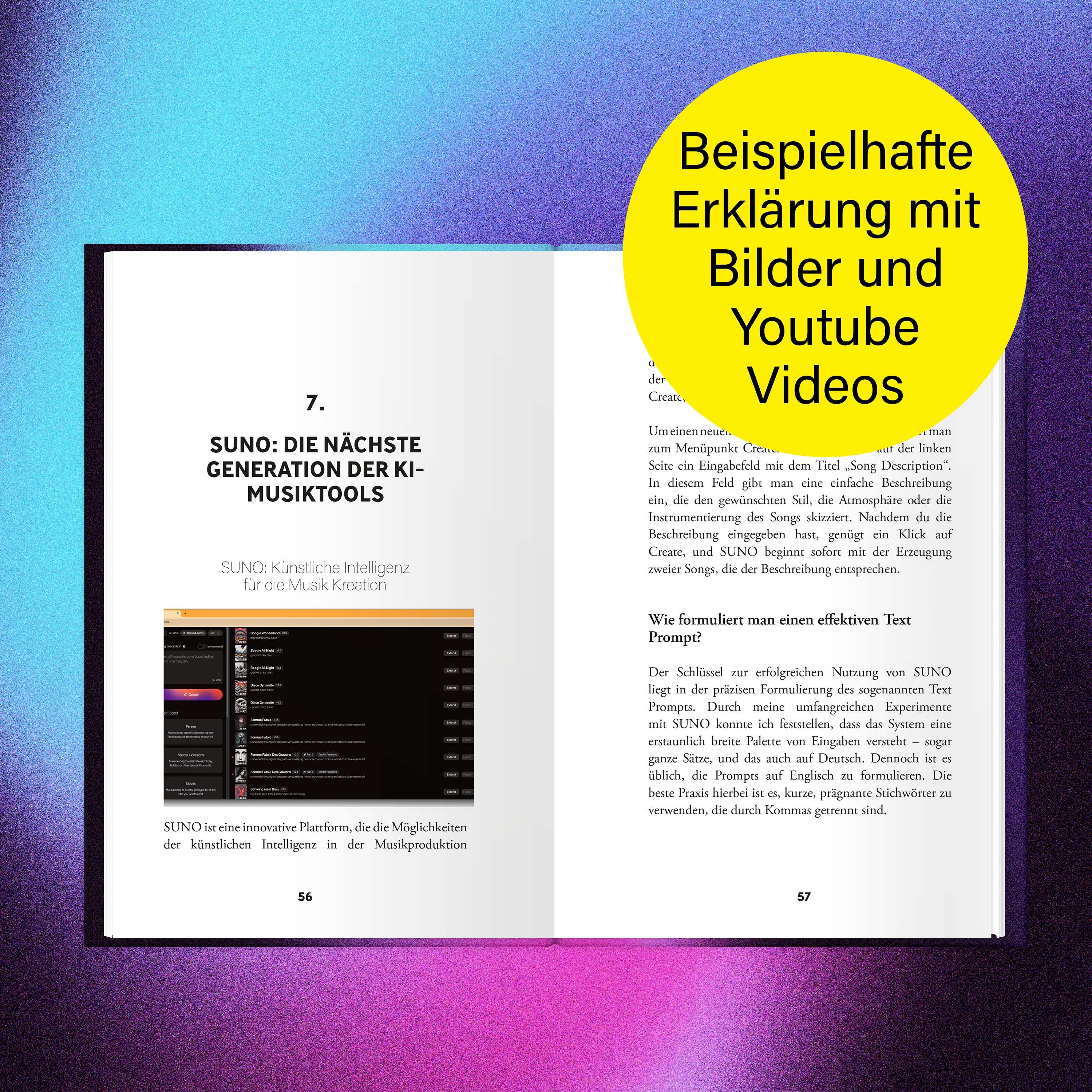 Beispielinhalt (Bild) Künstliche Intelligenz in der Musik- und Audioproduktion