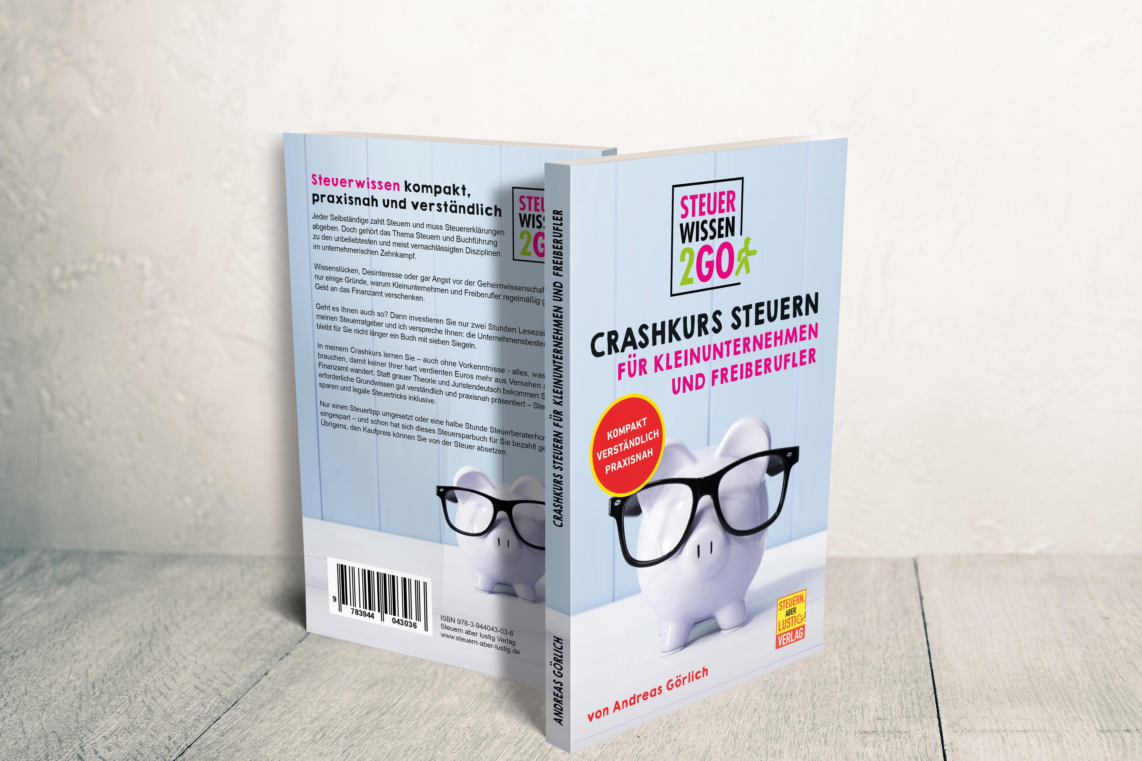 Beispielinhalt (Bild) Steuerwissen2go: Crashkurs Steuern für Kleinunternehmen und Freiberufler.