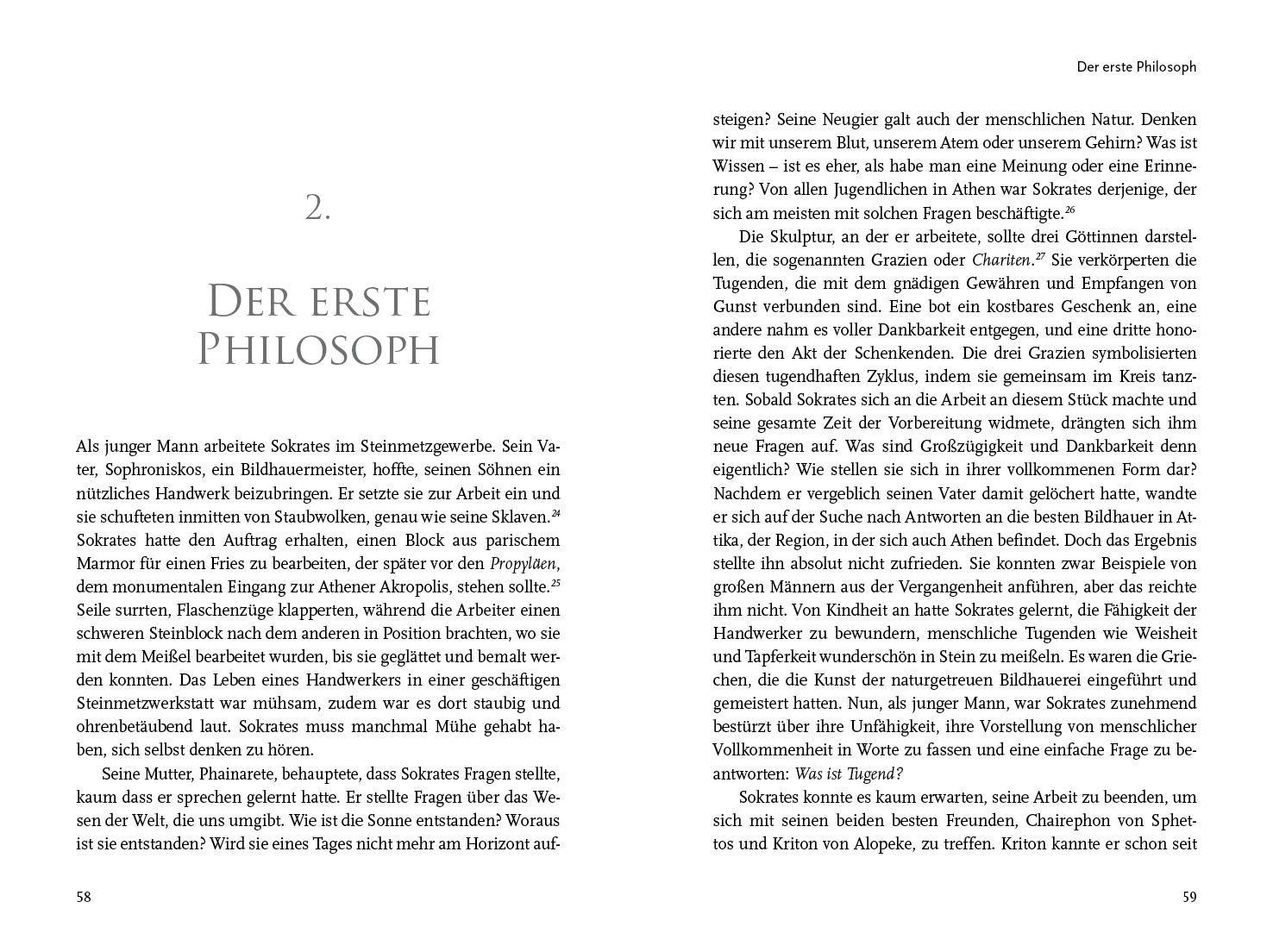 Beispielinhalt (Bild) Denke wie Sokrates