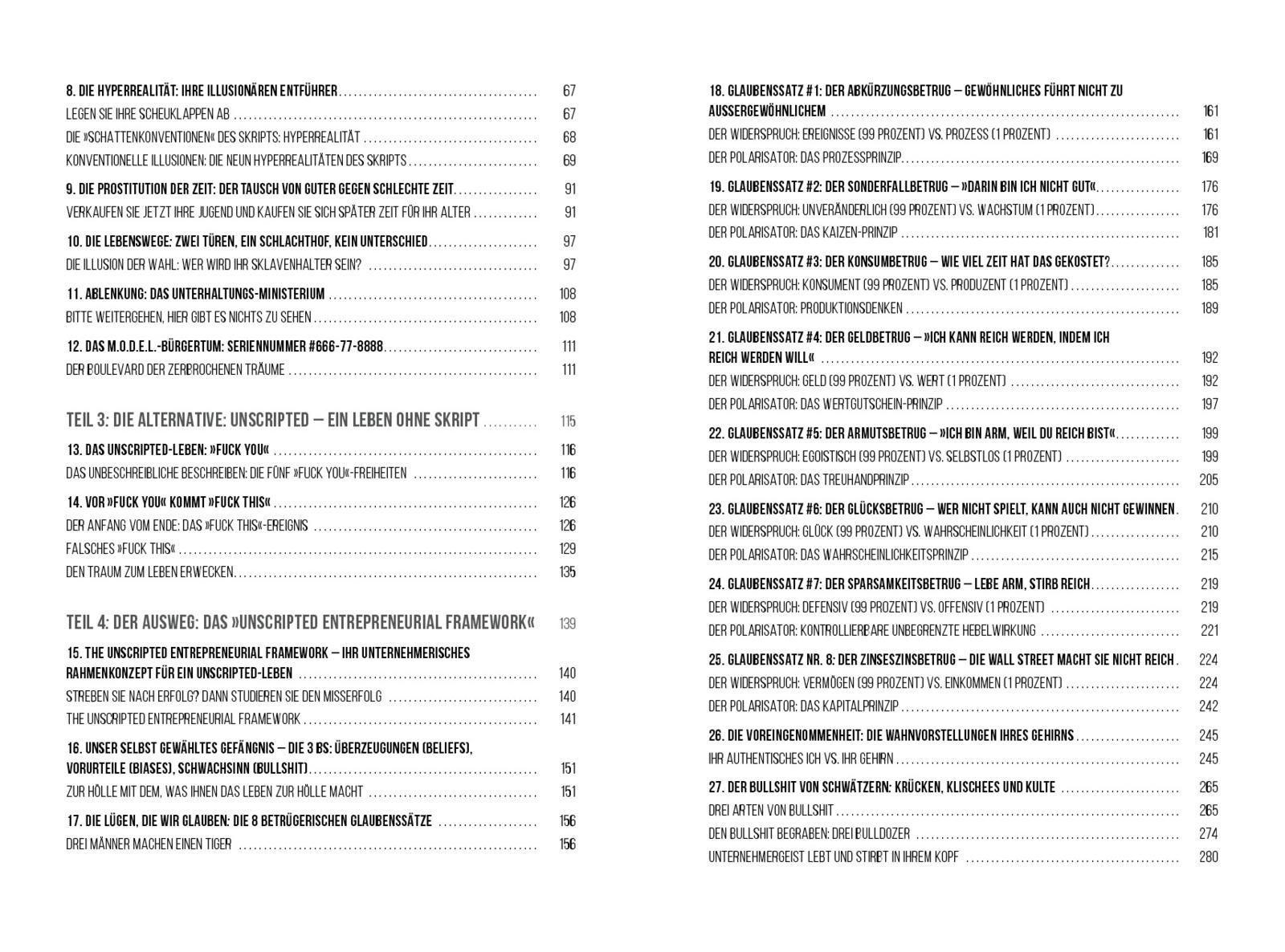 Beispielinhalt (Bild) Unscripted