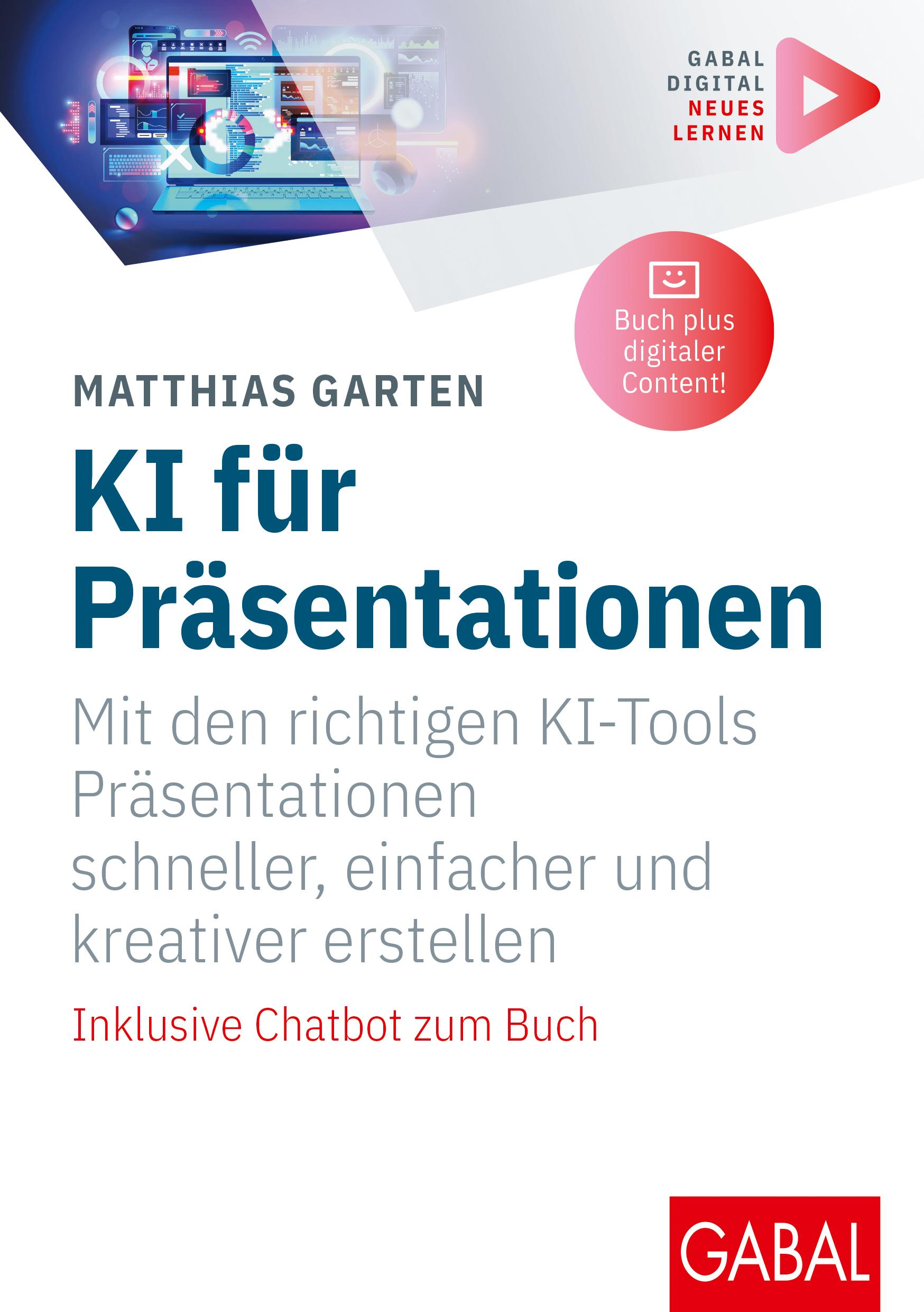Vorderes Coverbild KI für Präsentationen