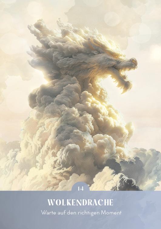 Beispielinhalt (Bild) Orakel-Kartenset: Drachen-Orakel | Nutze die Energie deiner Drachengefährten und spüre die Kraft des Universums