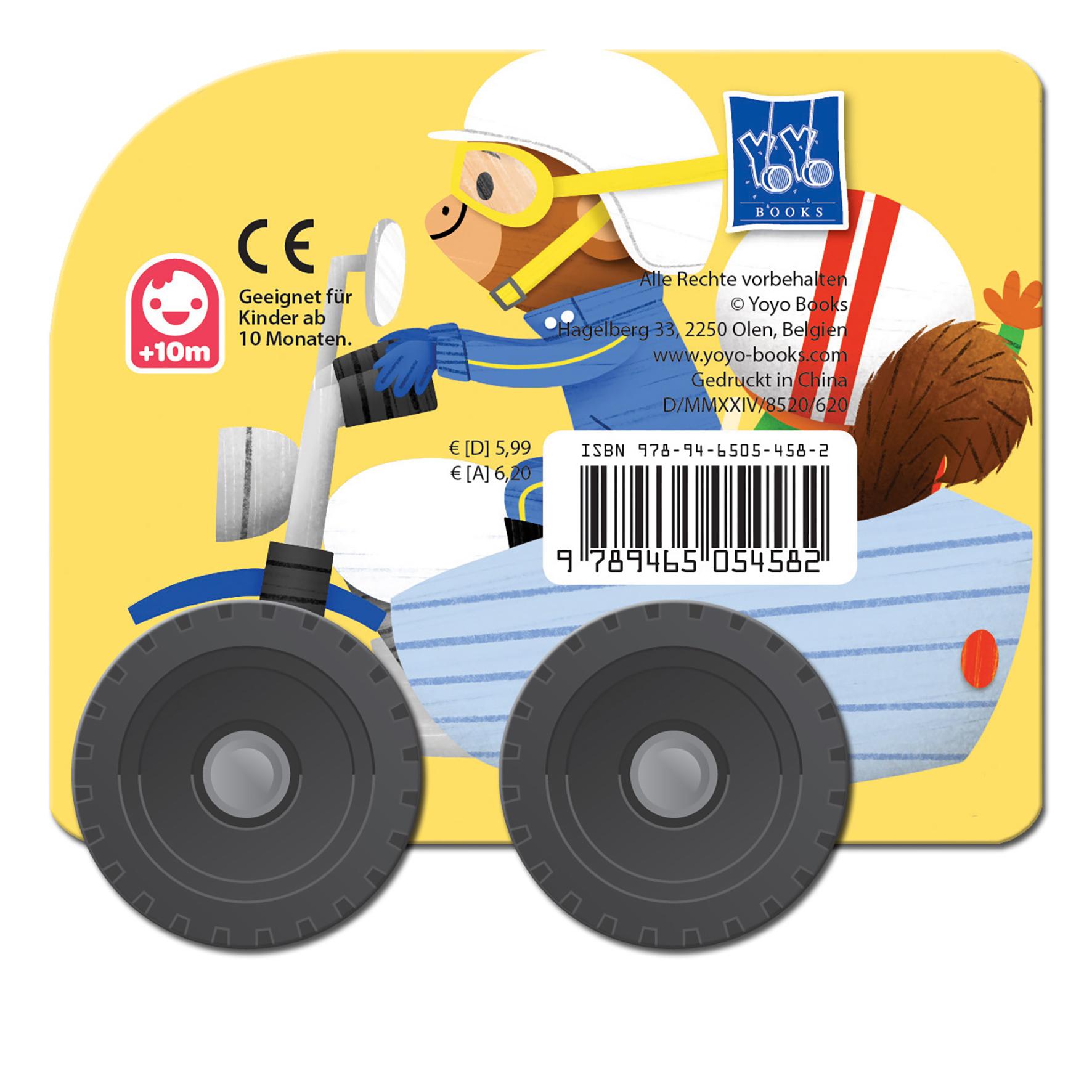 Rückseitencover Mein kleines Räderbuch - Das Motorrad