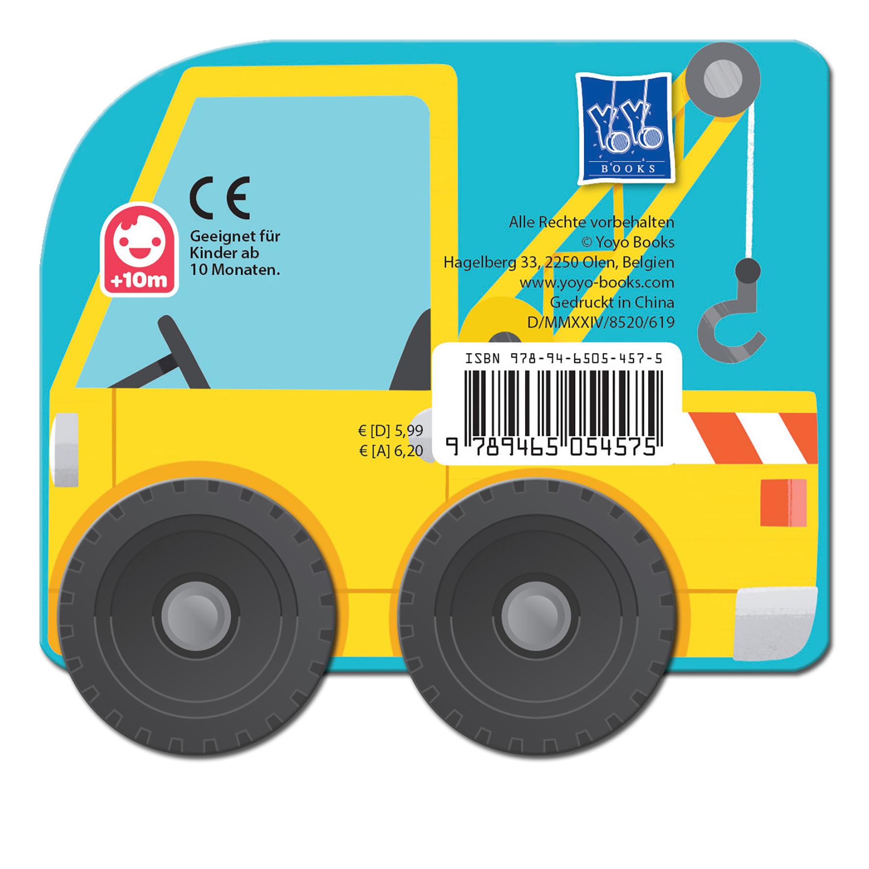 Rückseitencover Mein kleines Räderbuch - Der Abschleppwagen