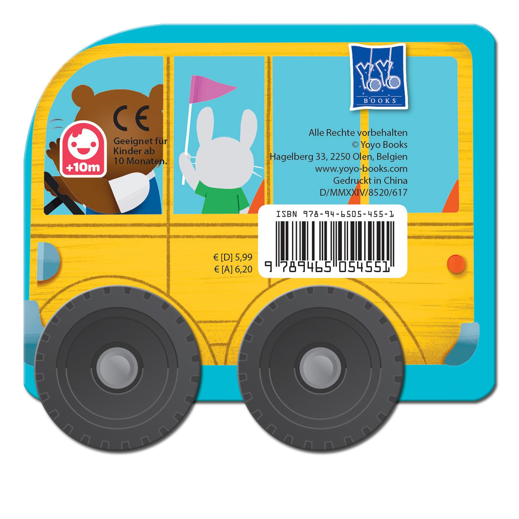 Rückseitencover Mein kleines Räderbuch - Der Bus