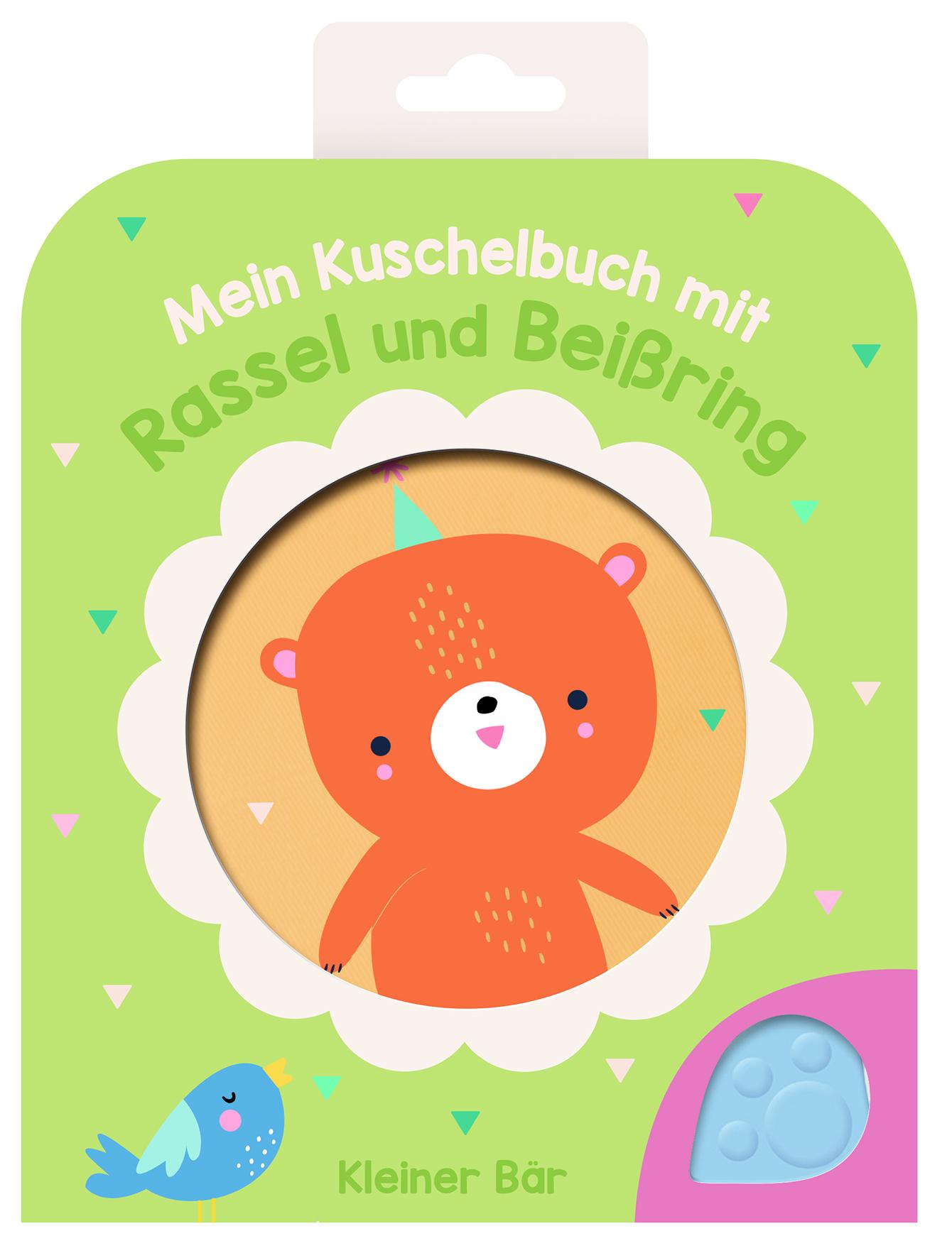 Vorderes Coverbild Mein Kuschelbuch mir Rassel und Beißring - Kleiner Bär