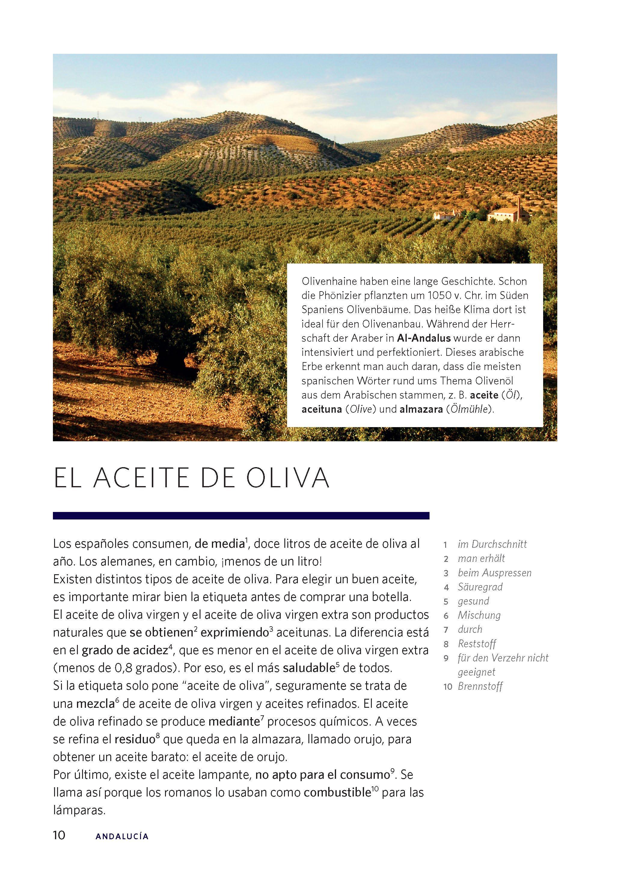 Beispielinhalt (Bild) Langenscheidt Die kulinarische Sprachreise Spanisch