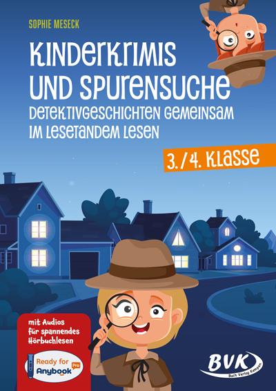Vorderes Coverbild Kinderkrimis und Spurensuche - Detektivgeschichten gemeinsam im Lesetandem lesen