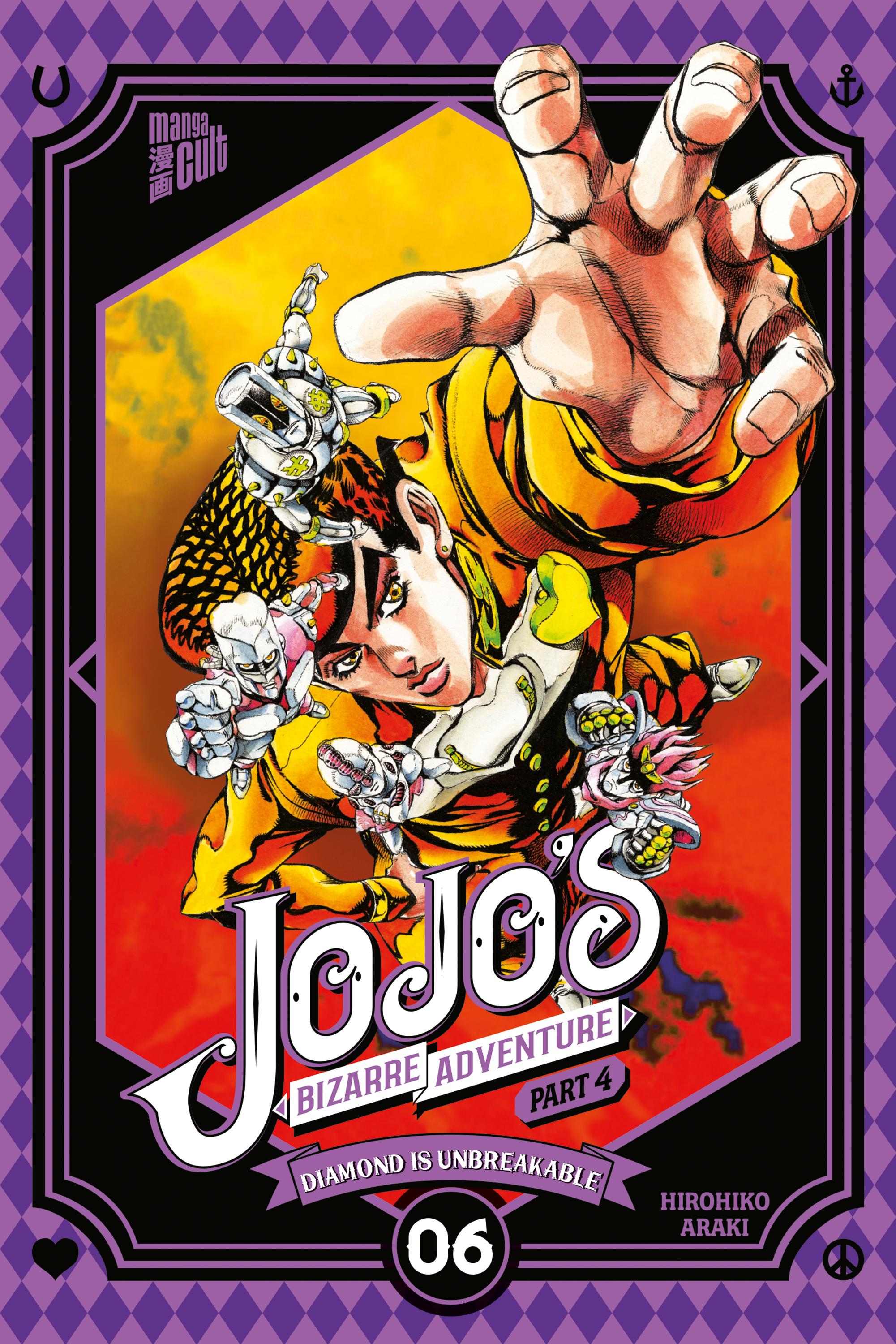 Vorderes Coverbild JoJo's Bizarre Adventure - Part 4 Diamond is Unbreakable 06