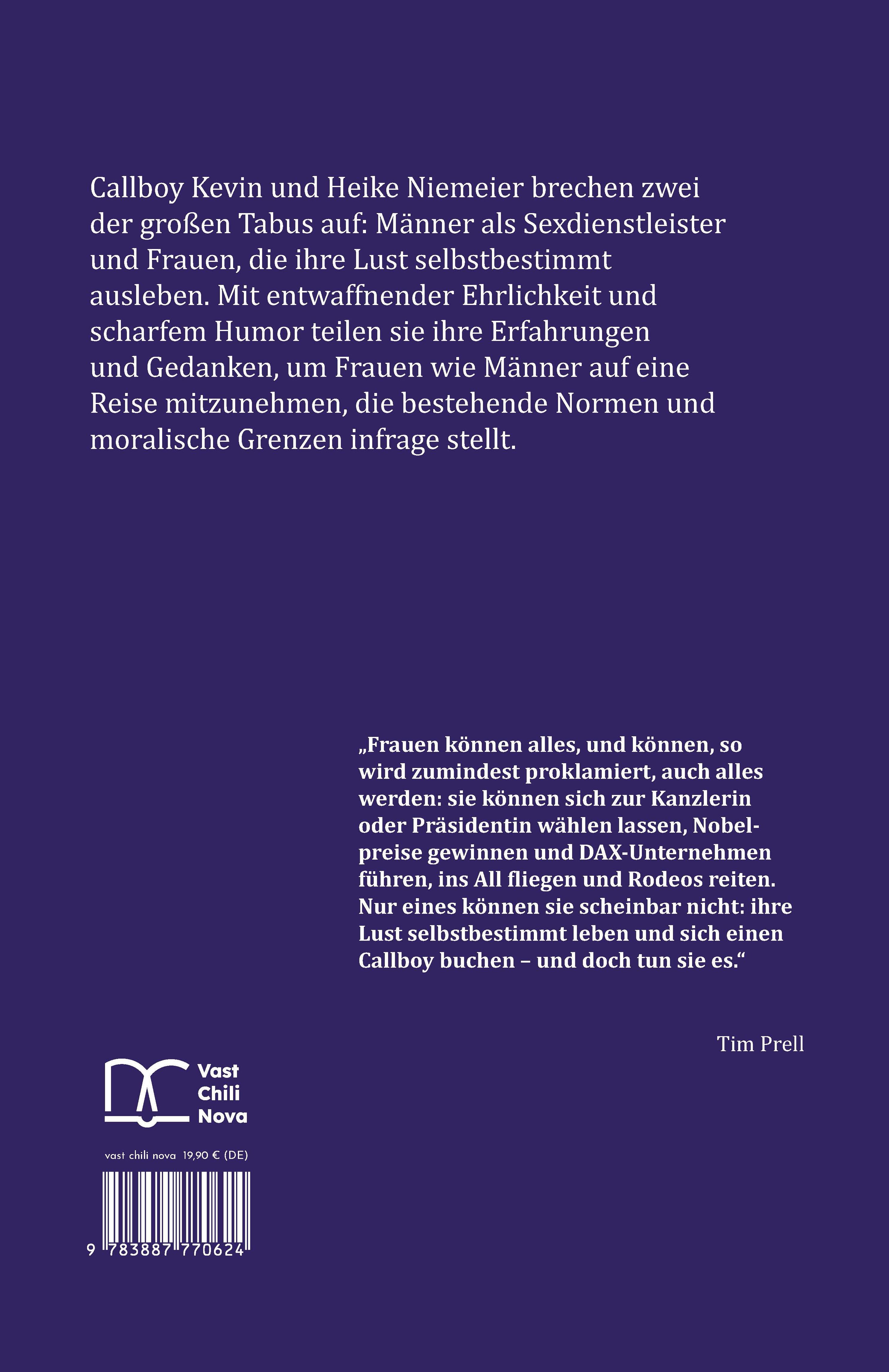 Rückseitencover Der Callboy und die Sexualberaterin