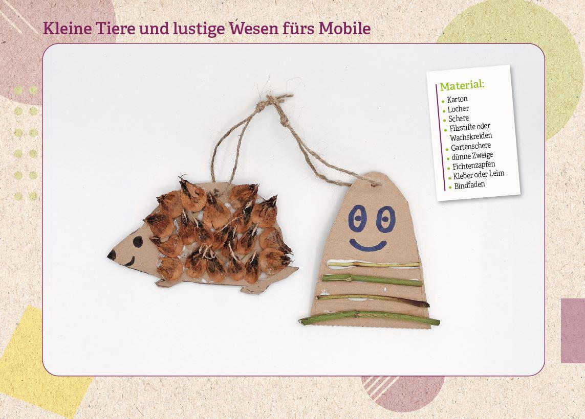 Beispielinhalt (Bild) Kreativ in der Krippe