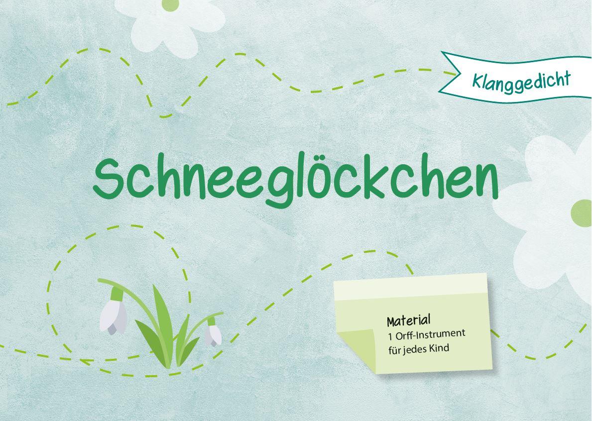 Beispielinhalt (Bild) Die Kita-Jahreszeiten-Karten: 32 Klanggedichte für den Frühling