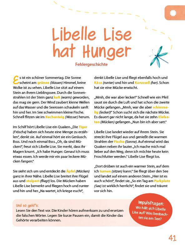 Beispielinhalt (Bild) Das Kita-Jahreszeitenbuch: Geschichten zum Erleben