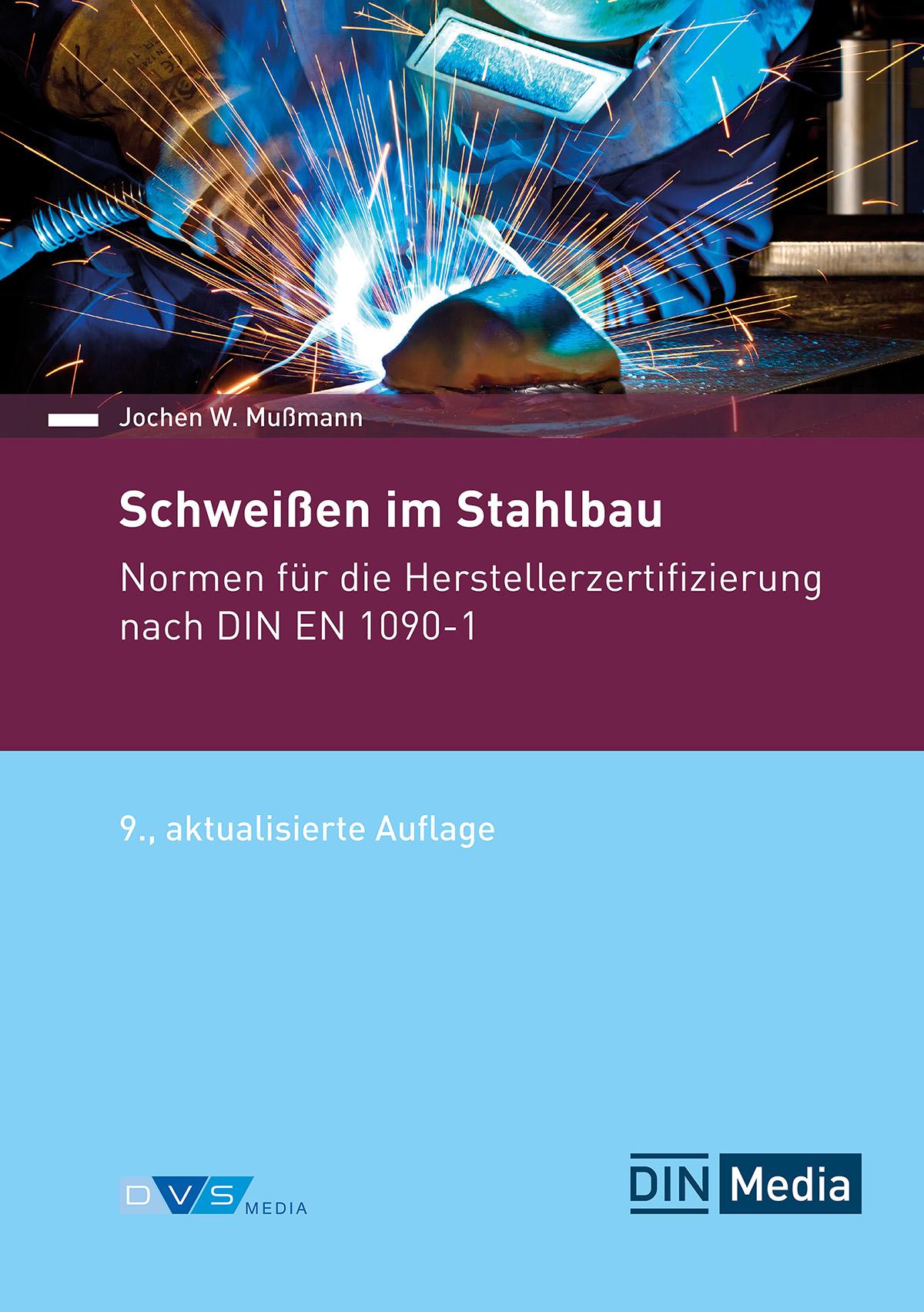 Vorderes Coverbild Schweißen im Stahlbau
