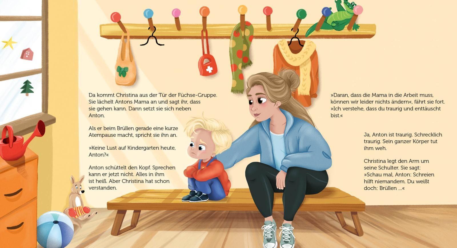 Beispielinhalt (Bild) Krach im Kindergarten: Brüllen darf nur der Löwe