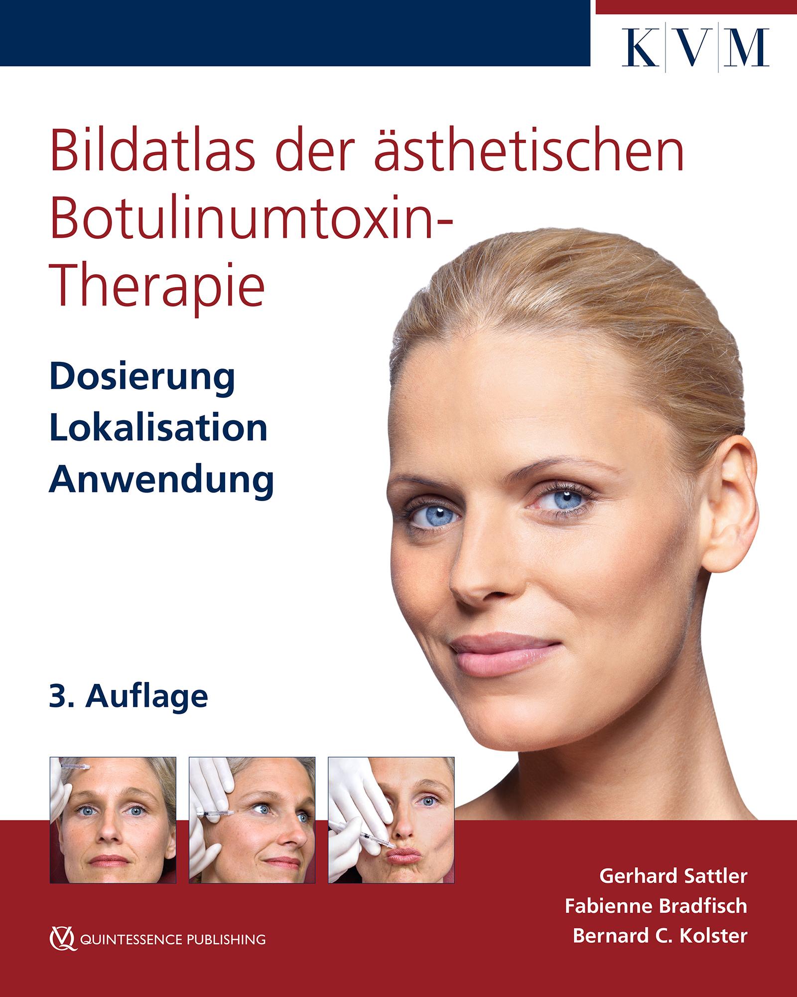 Vorderes Coverbild Bildatlas der ästhetischen Botulinumtoxin-Therapie