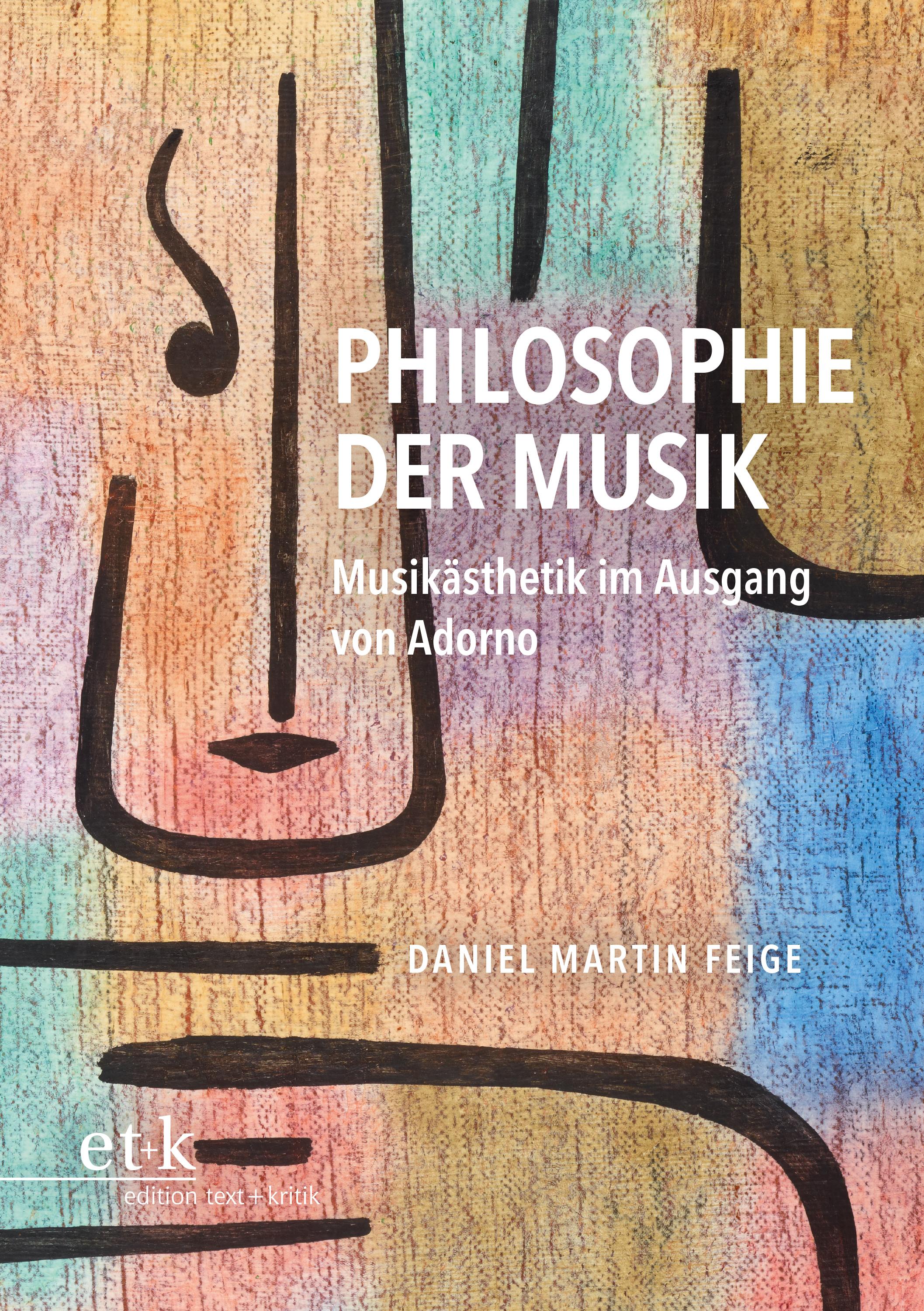 Vorderes Coverbild Philosophie der Musik
