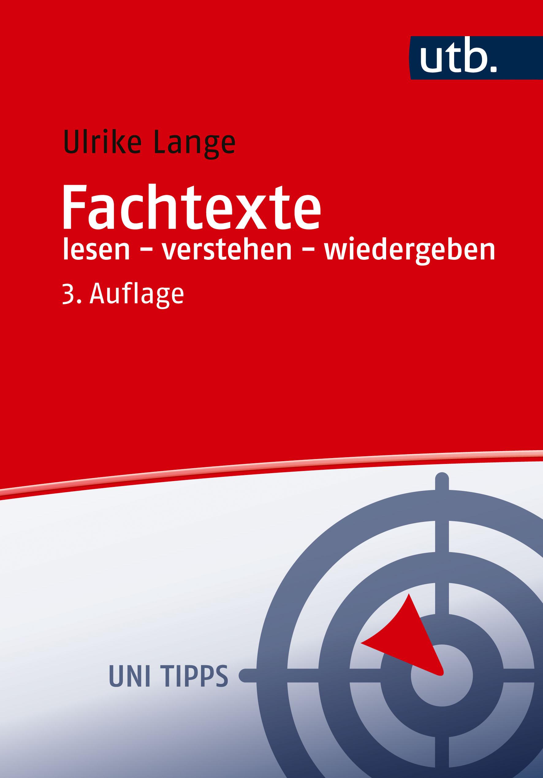Vorderes Coverbild Fachtexte lesen - verstehen - wiedergeben