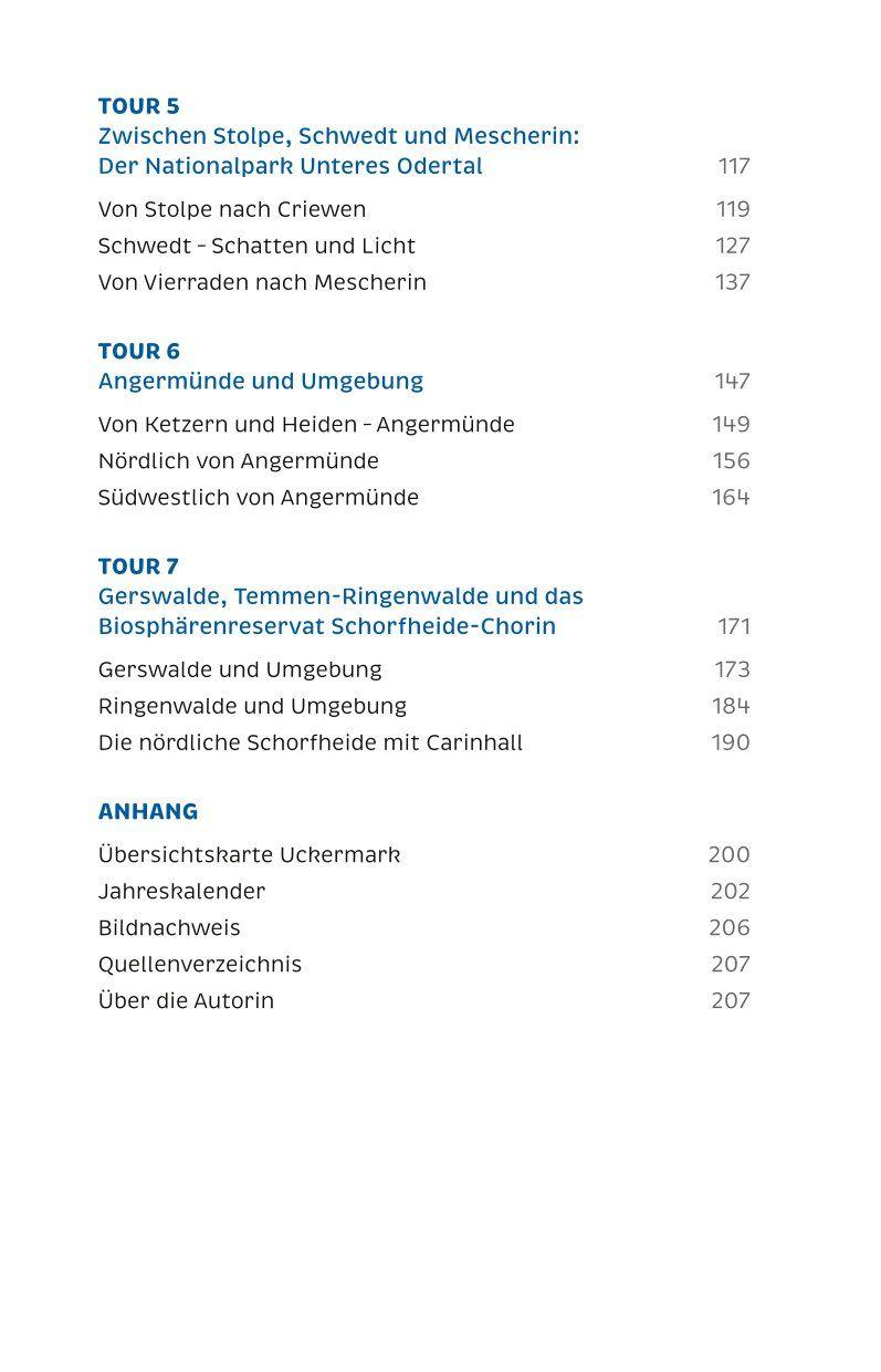 Beispielinhalt (Bild) Die Uckermark entdecken