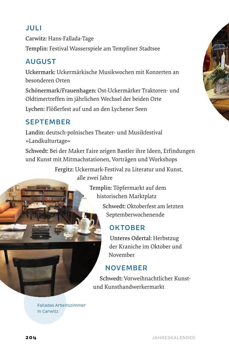 Beispielinhalt (Bild) Die Uckermark entdecken