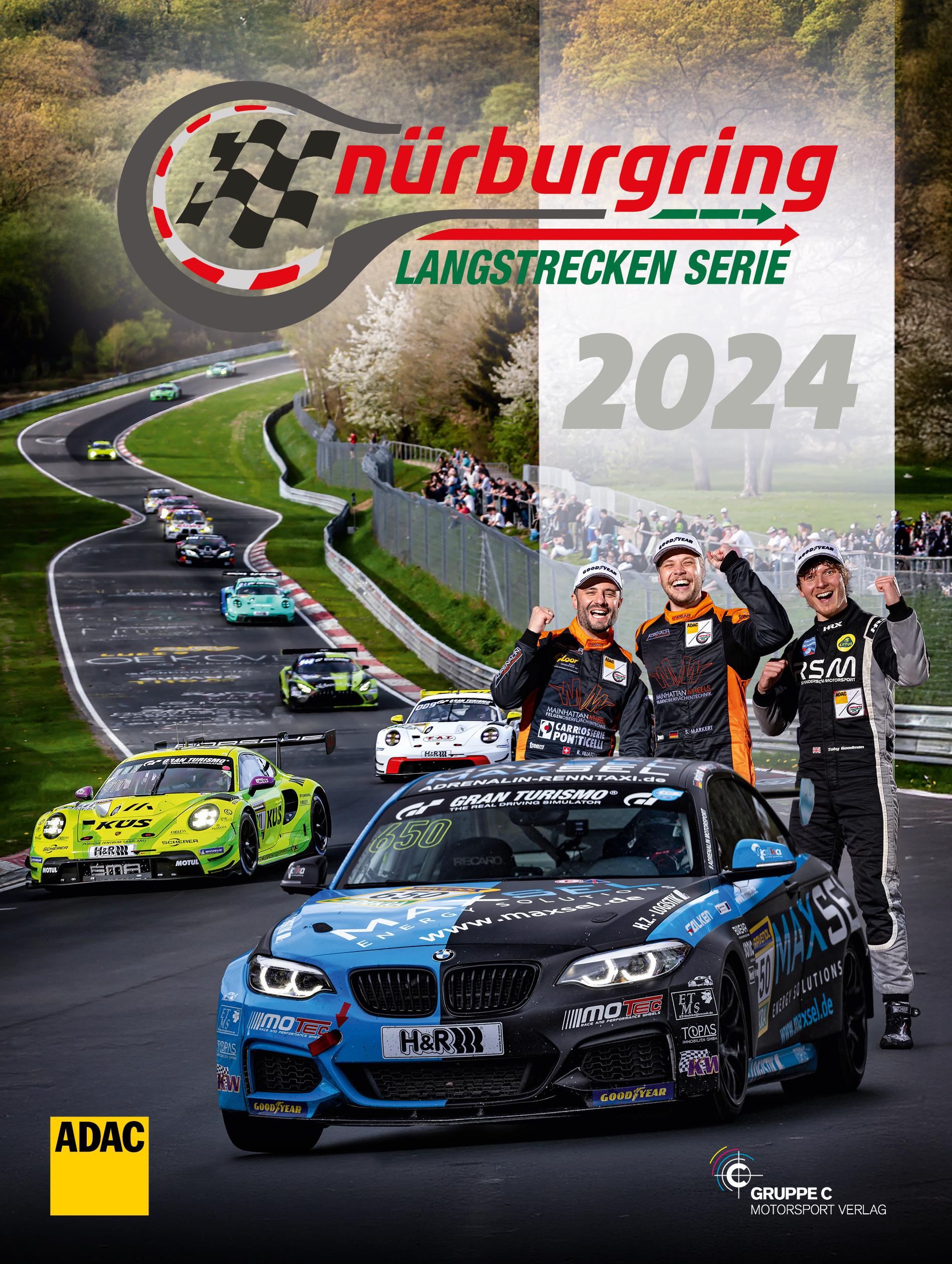 Vorderes Coverbild Nürburgring Langstrecken-Serie 2024 - NLS