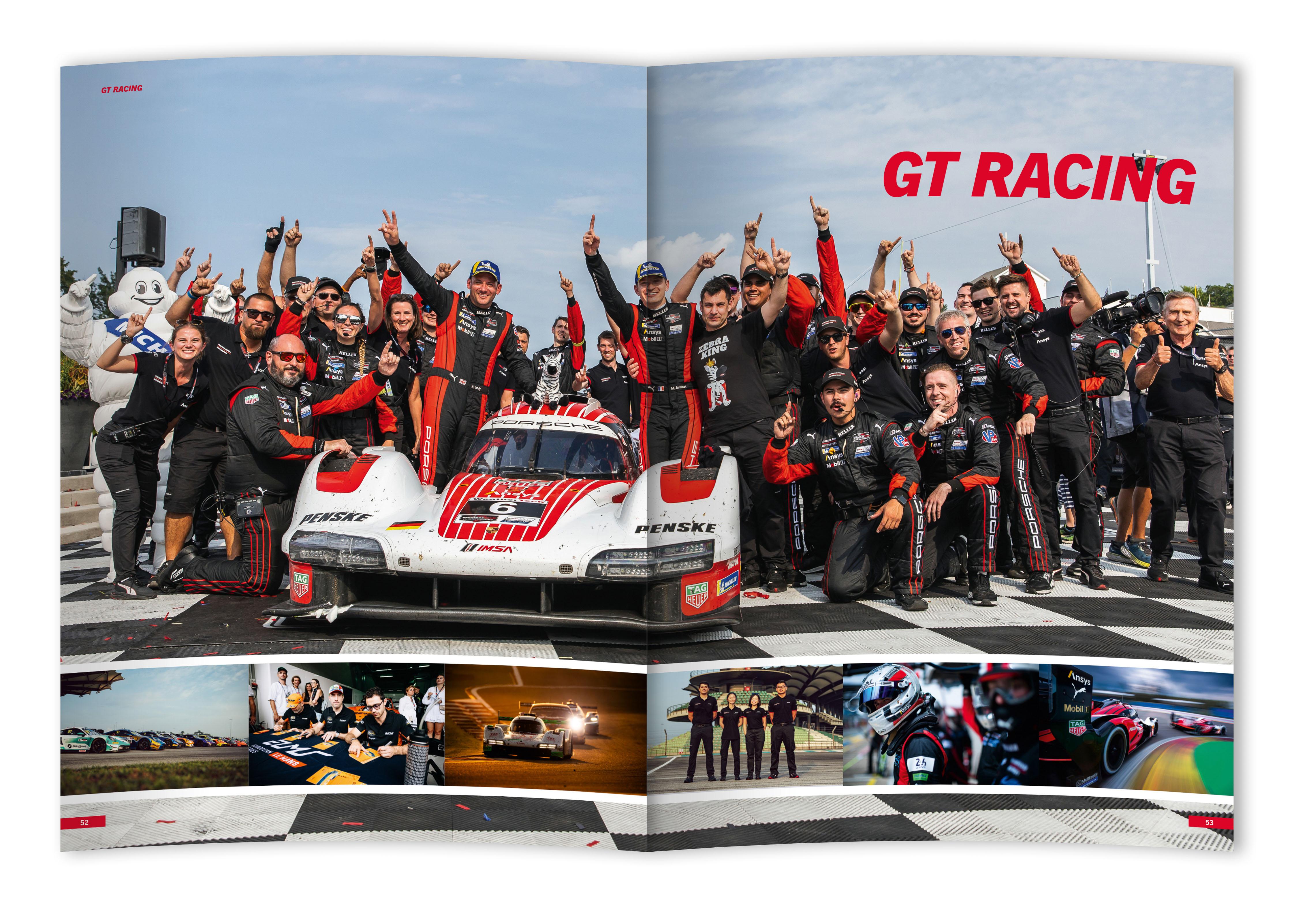 Beispielinhalt (Bild) Porsche Motorsport / Porsche Sport 2024