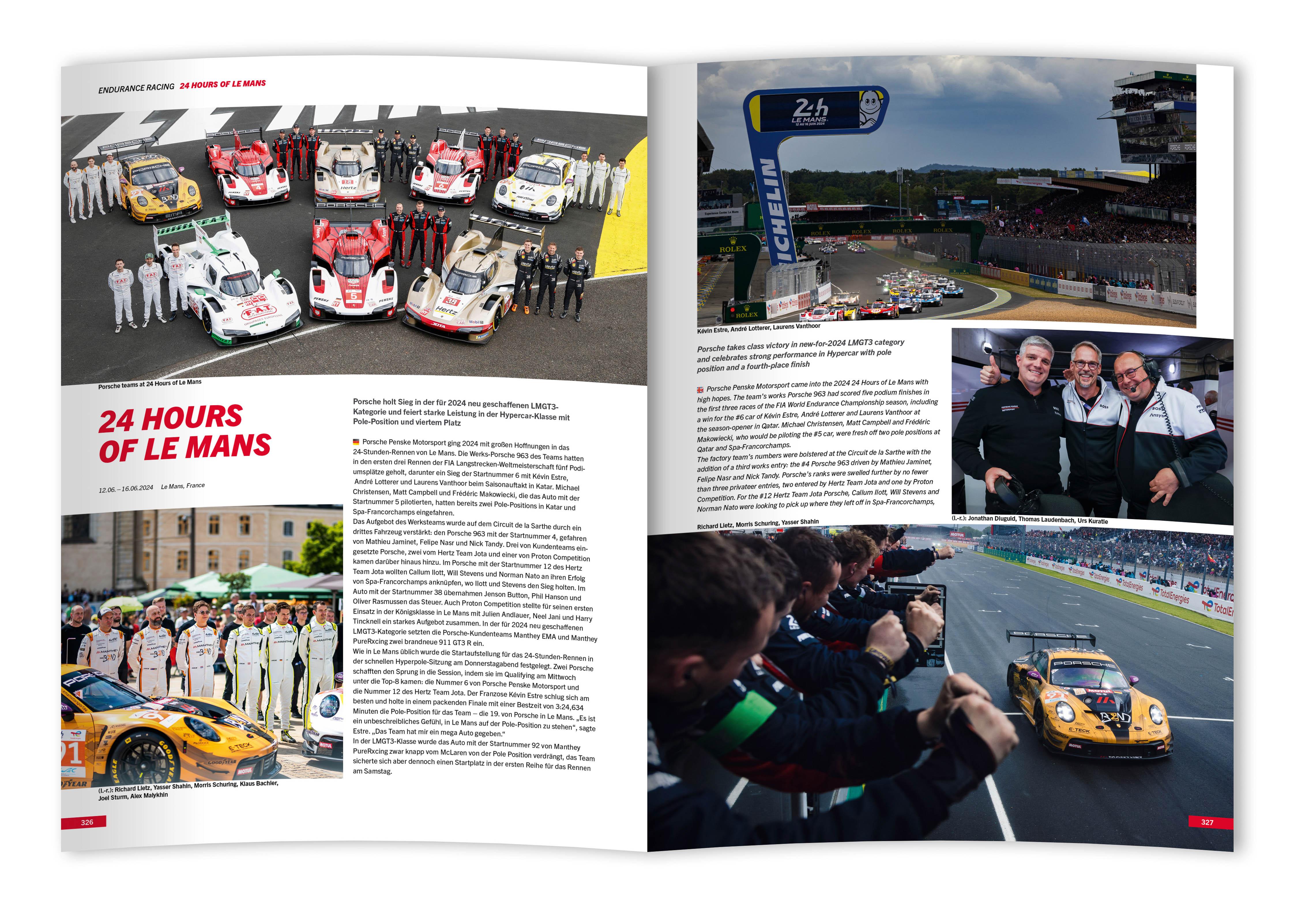 Beispielinhalt (Bild) Porsche Motorsport / Porsche Sport 2024