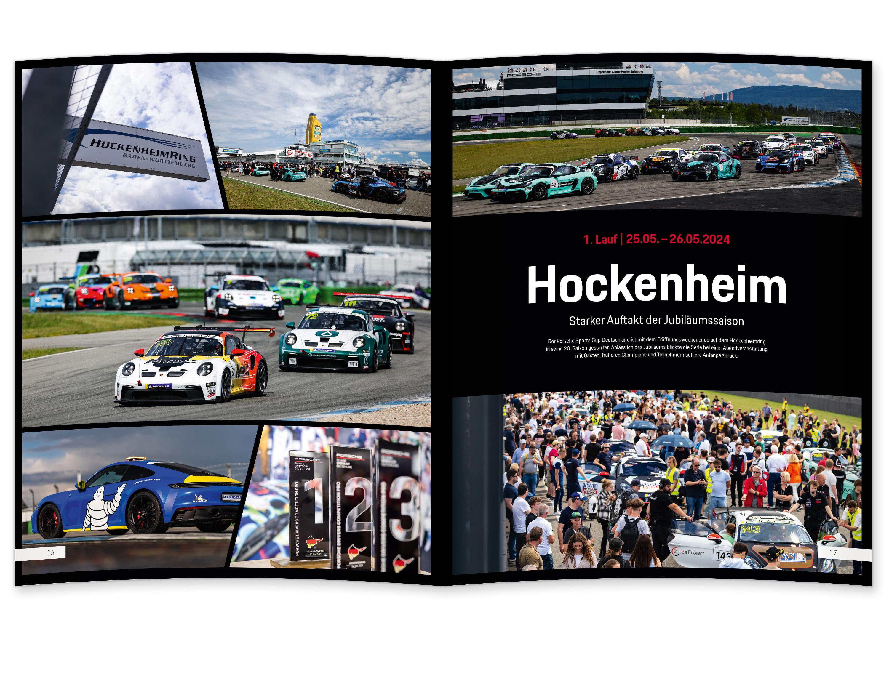 Beispielinhalt (Bild) Porsche Sports Cup / Porsche Sports Cup Deutschland 2024