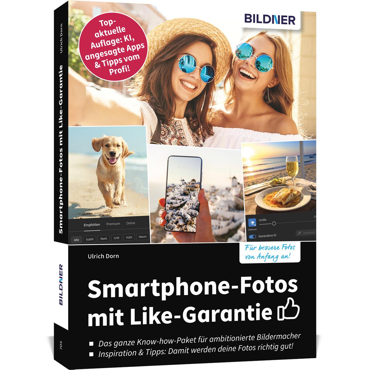 Vorderes Coverbild Smartphone-Fotos mit Like-Garantie