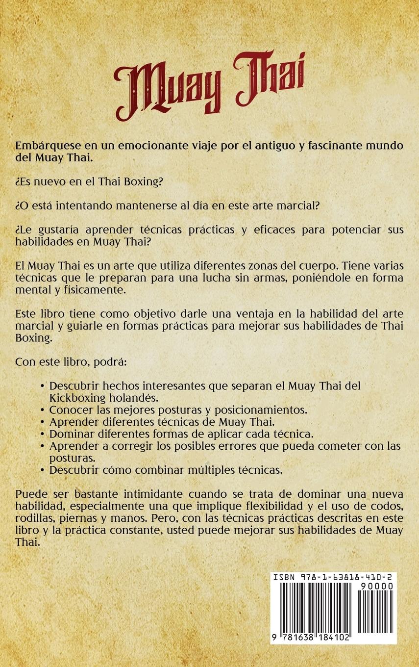 Rückseitencover Muay Thai