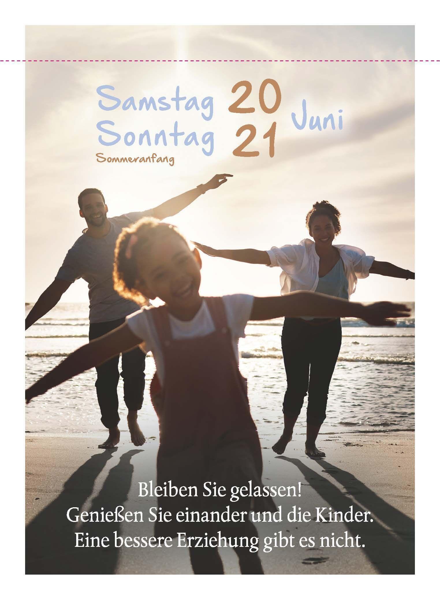 Beispielinhalt (Bild) Familienkalender 2026